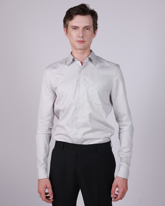 Bamboo Stripe Shirt – Classic Fit